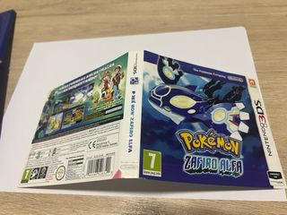 Caja Pokemon Zafiro Alfa Nintendo 3DS