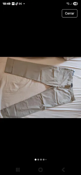 Pantalones chinos Bendorff beige