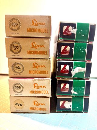 10 Vagoni carrozze passeggeri Lima Scala N