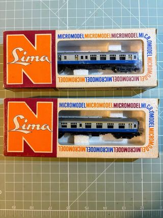 10 Vagoni carrozze passeggeri Lima Scala N