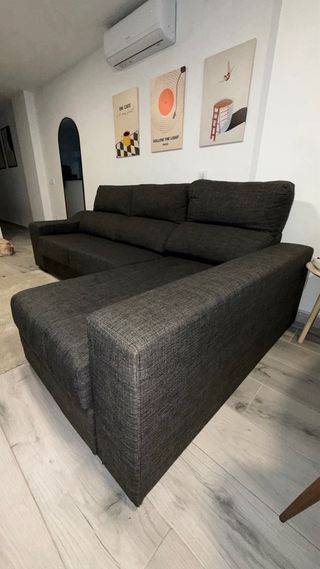 Sofá Chaise Longue con Almacenaje