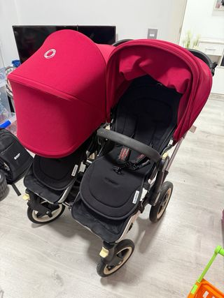 Bugaboo Donkey Silla Doble + Accesorios
