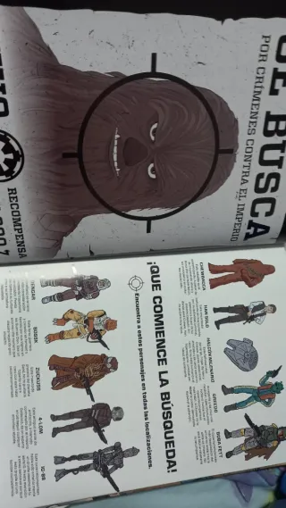 Star Wars. ¿Dónde está el wookiee?