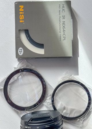 Objetivo Nikkor Z 24-70mm f/4 + Filtro ND+CPL y UV
