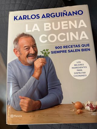 Libro la buena cocina Karlos Arguiñano
