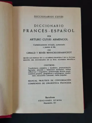 Diccionario Francés-Español