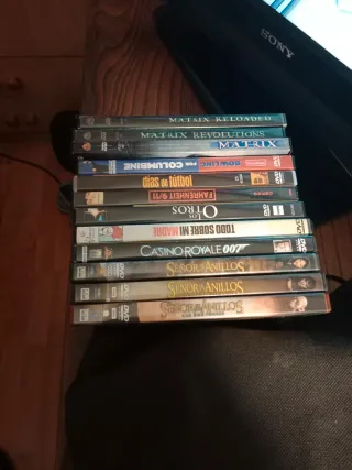 Lote Películas DVD: Acción, Drama, Documental