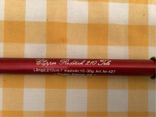 Caña de pescar telescópica 210cm