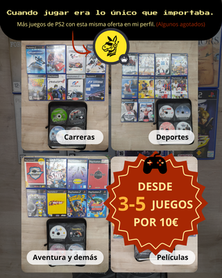 3-5 por 10€ - Juegos PS2 de disparos PAL España