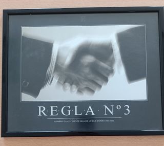 Tres Láminas Enmarcadas Frases Empresa