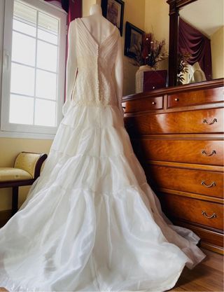 Vestido de Novia Two Rosa Clará Blanco