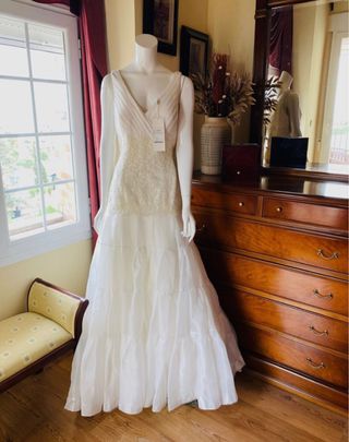 Vestido de Novia Two Rosa Clará Blanco