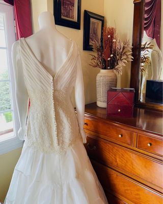 Vestido de Novia Two Rosa Clará Blanco