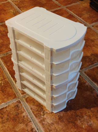 Cajonera Plástico 3 Cajones Apilable