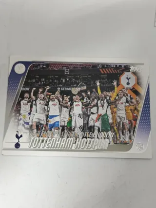 Lote campeones champions europa y conference topps