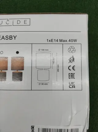 Lámpara de mesa 14cm