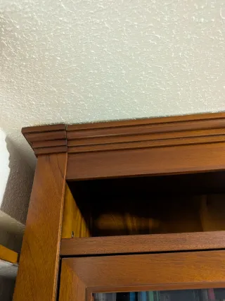 Mueble clásico madera maciza caoba