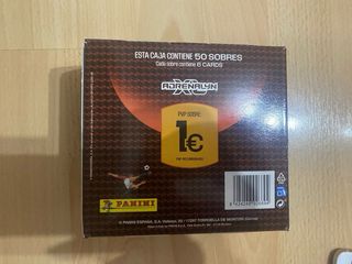 Cajas cromos adrenalyn xl liga 25-26 precintadas