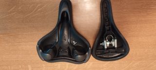 Bicicleta estática + 2 sillines