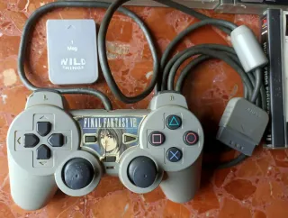 Lote PSX: 5 Juegos + Mando + Memory Card