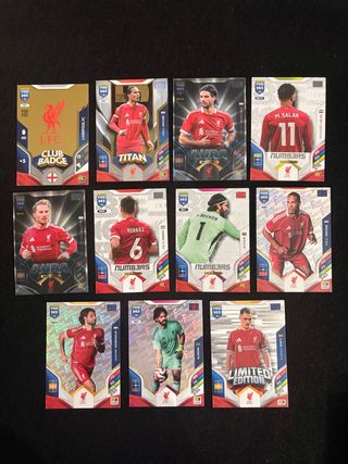 Lote cromos Liverpool Fifa 365
