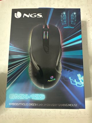 Ratón Gaming NGS GMX-125 RGB Ambidextro