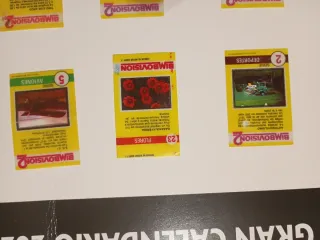 8 Cromos de Bimbovision antiguos