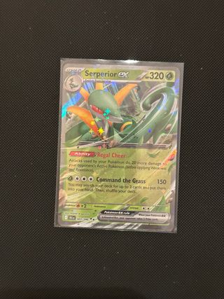 Carta Pokémon Serperior EX 320 HP Ingles