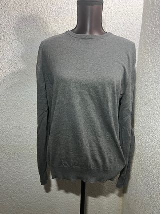 Jersey Massimo Dutti Gris Talla XL