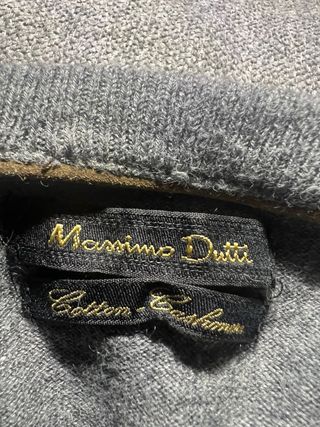 Jersey Massimo Dutti Gris Talla XL