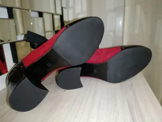 Zapatos tacón mujer piel
