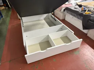 Colchón Bultex y Canapé Mixto 135x190