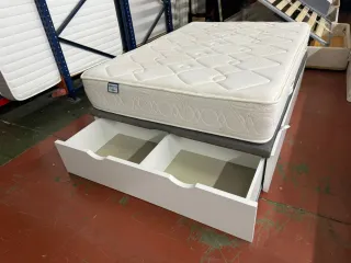 Colchón Bultex y Canapé Mixto 135x190