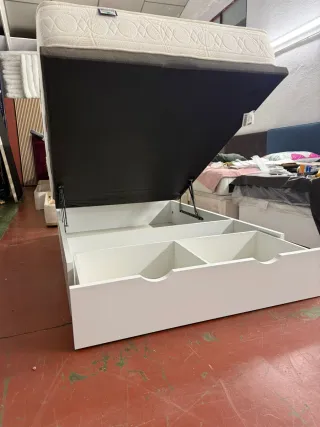 Colchón Bultex y Canapé Mixto 135x190