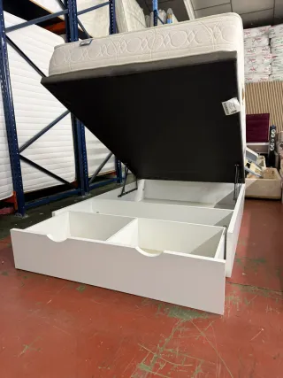 Colchón Bultex y Canapé Mixto 135x190