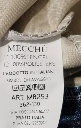 Giubbino donna patchwork blu e marrone