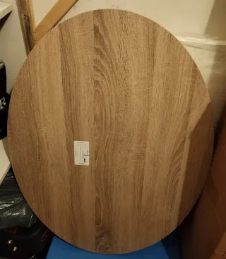 Tablero mesa ovalado melamina 30mm