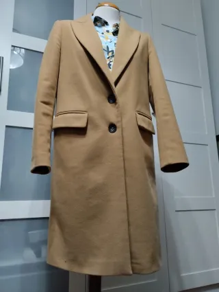 Abrigo camel