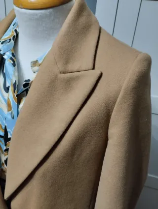 Abrigo camel