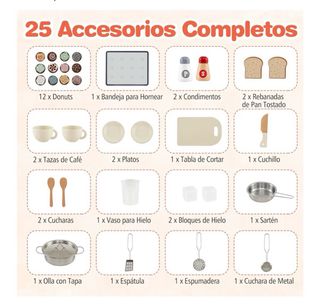 Cocinita de madera a estrenar