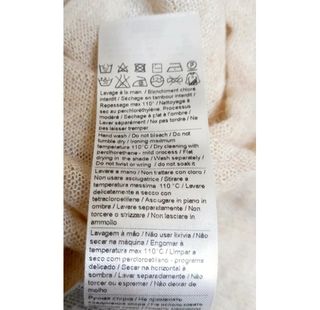 Jersey Stefanel de lana beige crudo