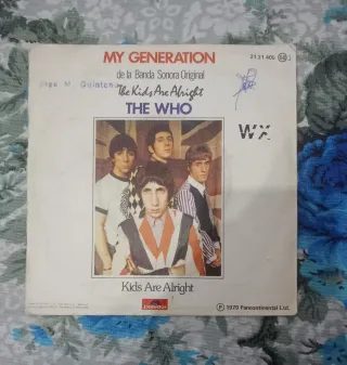 Vinilo 7'' The Who - My Generation