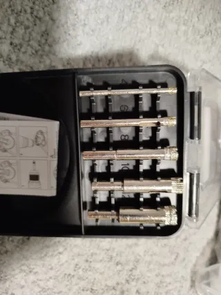 Juego coronas diamante con ventosa