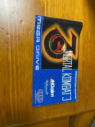 Mortal kombat 3 megadrive sega