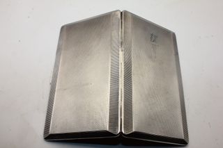 Splendido portasigarette cromato anni 40