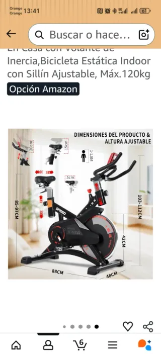 Bicicleta Estática SPEED