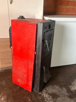 Caldera Roca Leña/Carbón