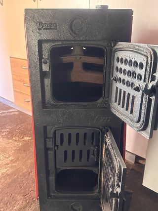 Caldera Roca Leña/Carbón