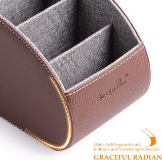 Soporte organizador de piel pa mandos a distancia