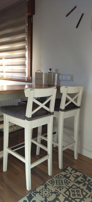 Taburetes Altos Ikea Madera